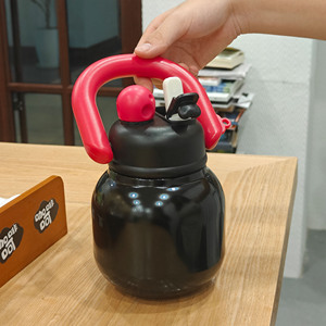 <span class=keywords><strong>Tasse</strong></span> ventrue en acier inoxydable 650 ml couleur personnalisée avec paille et couvercle <span class=keywords><strong>panda</strong></span>, emballage en boîte couleur, sans BPA, <span class=keywords><strong>tasse</strong></span> isotherme sous vide - Product Image 6