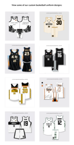 طقم زي كرة سلة مخصص مجاني مطبوع باللون الأسود والأحمر والأبيض - زي رياضي عالي الأداء مخصص يمتص الرطوبة وخفيف الوزن - Product Image 6