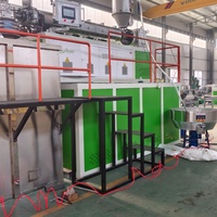 Ligne de production de machines de fabrication de filet de clôture en maille plate en plastique de haute qualité pour volailles