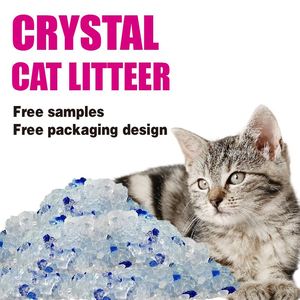 Powerful Deodorizing, Quick Water Absorption, <b>Silicone</b> <b>cat</b> <b>Litter</b> - Product Image 1
