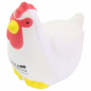 Pelota Antiestrés de Espuma de PU con Forma de Pollo, Personalizable con Logotipo, Ideal para Regalos Promocionales y Eventos - Product Image 4