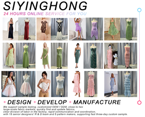 Produttori di <span class=keywords><strong>abbigliamento</strong></span> all'ingrosso moda personalizzata di lusso estivo corsetto senza schienale in raso aderente da signora Maxi abito da sera per le donne - Product Image 2