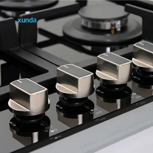 Cocina de Gas Xunda OEM ODM, 5 Quemadores, Placas de Cocción Integradas de 90 cm, Vidrio Templado, para Uso Doméstico - Product Image 4