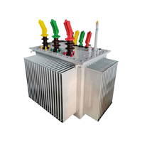 Transformateur de distribution triphasé immergé dans l'huile 10kV 35kV 440V-480V 3 MVA 1000kVA 800 kVA 98% de rendement 50/60Hz Refroidissement ONAN