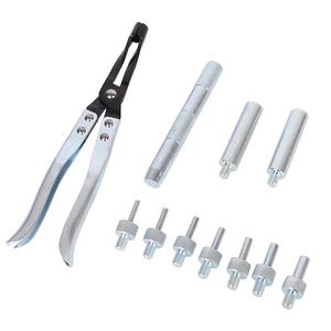 11 Uds. Alicates de sello de aceite de válvula, <span class=keywords><strong>Kit</strong></span> de compresor de resorte de válvula de culata, herramienta de reparación de automóviles - Product Image 2
