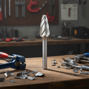 Ttake Ab8500 <b>Ball</b> Nose Radius Rotary Burr 9.6 Mm 19 Mm Z3 Cut For Metal Wood Plastic - Product Image 3