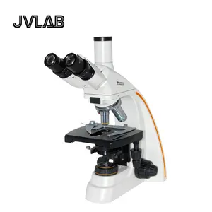 Trinoküler dürbün monoküler mikroskop optik aletler sanayi 4X-100X büyüteç cam laboratuvar mikroskobu