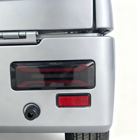 Camionnette électrique à 4 roues 60V 2000W, longue portée 100-200 km, mini véhicule utilitaire électrique