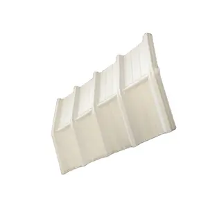 Láminas de techo de PVC resistentes a la corrosión, color blanco, alta calidad