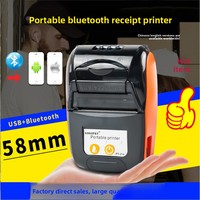 Imprimante thermique portable sans fil 57 mm pour reçus, en stock – Offre directe usine