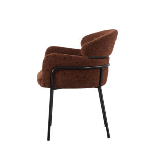 Sillón Moderno de Lino de Lujo Ligero |   Cómodo Sillón de Algodón y Lino para Sala de Estar - Product Image 3