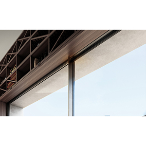 Portes coulissantes en aluminium à rupture de pont thermique de style <span class=keywords><strong>japonais</strong></span> bon marché pour les bâtiments commerciaux et résidentiels aux Maldives - Product Image 5