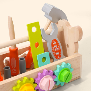 ของเล่นตัวต่อไม้เพื่อการศึกษา Montessori ทำจากไม้เพื่อการศึกษา - Product Image 4