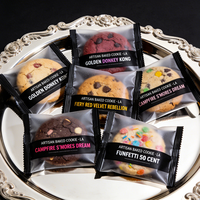 Emballage alimentaire pour bébé, biscuits, en plastique laminé de qualité alimentaire, transparent, petit format, avec impression personnalisée, scellable à la chaleur, respectueux de l'environnement