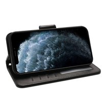Étui de téléphone en cuir de luxe pour Samsung Galaxy S25 Plus S24 Ultra S26, porte-cartes, étui de téléphone portefeuille