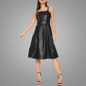 Nuovo <span class=keywords><strong>Nero</strong></span> <span class=keywords><strong>di</strong></span> Modo Del Cuoio Del Faux del <span class=keywords><strong>Vestito</strong></span> <span class=keywords><strong>di</strong></span> Cuoio Sexy Mature Stretti Della Signora <span class=keywords><strong>Vestito</strong></span> - Product Image 4