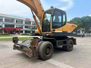 Excavatrice sur pneus Hyundai R210W-9 d'occasion, composants coréens neufs inclus : moteur, pompe, engrenages, roulements – 1 an de garantie, haute efficacité - Product Image 5