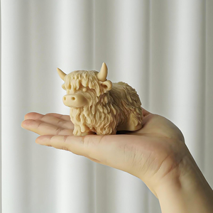 Popular Yak Highland Yak Aromatherapy Candle <b>Mold</b> Gypsum Candle Silicone <b>Mold</b> - Product Image 4