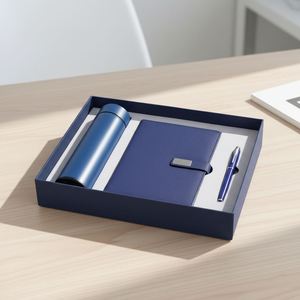 Wholesale Luxury Gifts Notebook A5 Journal Business Gift Thermos Cup Custom Notebooks and Pen Set With Pen and Water Bottle - Product Image 5