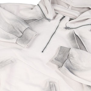 Sudadera con Capucha Extra Grande de Algodón 100% Resistente al Desgaste por el Sol, con Logotipo Personalizado, Moda Masculina, Ropa Urbana, Impresión Serigráfica de Alta Calidad, Estilo Francés - Product Image 2