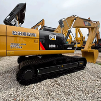 Excavatrice Caterpillar CAT 329 d'occasion |   Peinture et moteur d'origine |   Excavatrice sur chenilles de 30 tonnes pour travaux lourds |   Aucun fuite d'huile, prêt à l'emploi