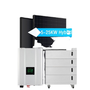 3Kw 5Kw 10000W Sistema híbrido 3-6Kw Kits de paneles solares Sistemas solares Kit completo Sistemas solares domésticos completos - Product Image 2