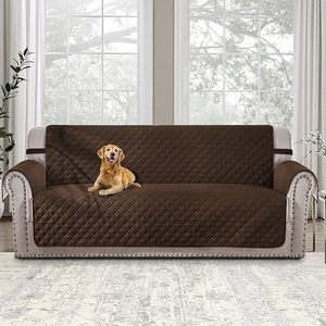 The Original <strong>Sofa</strong> Shield Reversible Furniture Protector, Features Elastic Strap Meeting or <strong>Bed</strong> Room Home <strong>Sofa</strong> Chair <strong>Cover</strong> - Product Image 1