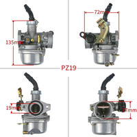 Carburateur de moto, scooter, ATV, cyclomoteur, kart, pit bike, Kei Hin, WAVE100, CD110, DY100, C100, PZ19, 50-110cc, niveau usine