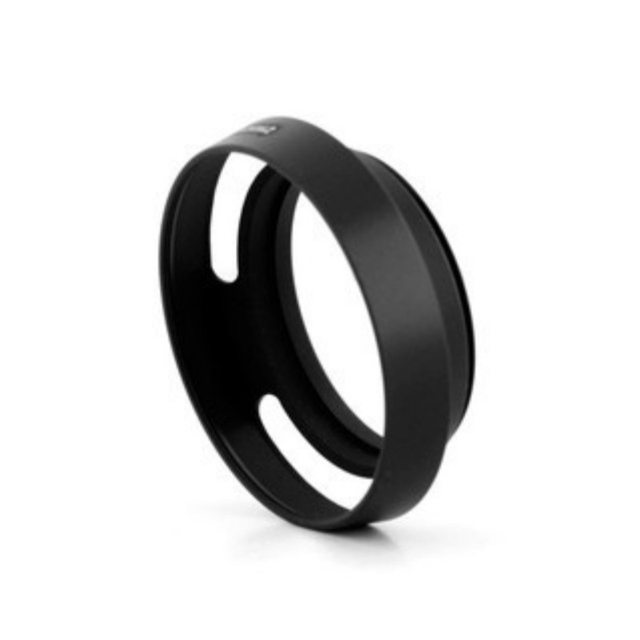 40.5 43 46 49 52 55 58 62 67Mm Black Vented Curved Metal Camera Lens Hood