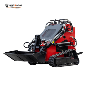 Chargeuse sur chenilles compacte CE/EPA/HS380EPASkid Steer, mini, 3600 tr/min, capacité de la benne de 0,15 m³, puissance de 16 kW, garantie d'un an, divers accessoires - Product Image 1