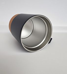 Mug isotherme classique en acier inoxydable de luxe Atlas avec logo personnalisé pour les fêtes - Product Image 3