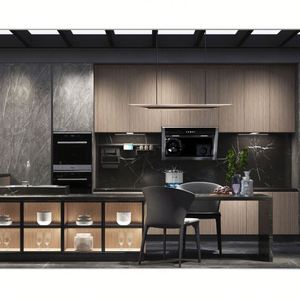 Armoires de cuisine modulaires laquées modernes avec des fonctionnalités personnalisables pour le rangement à domicile - Product Image 6