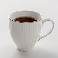 Vaisselle de mariage de luxe avec bordure en or, assiettes en céramique de 10.5 ", bol à soupe moderne, tasse à café, ensembles de Table en porcelaine, 1 pièce