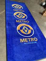 Tapis d'Accueil Personnalisés en Nylon pour Extérieur et Intérieur, Tapis à Logo Imprimé Numérique, Tapis Antidérapant pour Usage Résidentiel et Commercial