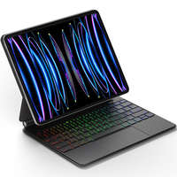 Casing Keyboard Ajaib untuk iPad Pro 11 dan Air 10.9, Air 11 untuk iPad Pro 12.9 Inch dan iPad Generasi ke-11 A16 11 Inch Floating SP