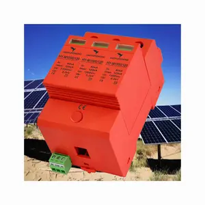 وحدة حماية من زيادة التيار الكهربائي للطاقة الشمسية PV مزودة بتيار مباشر 120KA 1000V وحدة حماية من زيادة التيار الكهربائي
