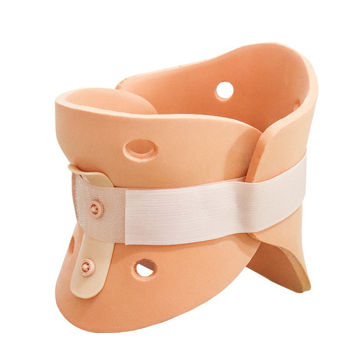 Attelle cervicale couleur peau pour enfants, type polymère [sans trachéotomie]