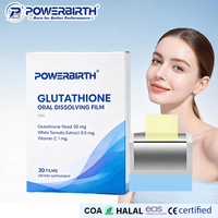 Bandes buvables de glutathion, levure, tomate blanche et vitamine C à dissolution rapide – Complément beauté OEM Marque Privée