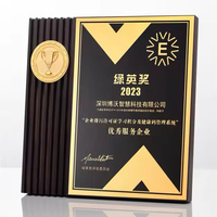 Plaques de prix en bois pour entreprises personnalisées Plaques vierges en aluminium or argent Certificat en bois
