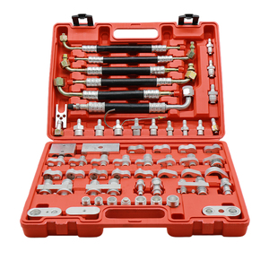 Набор инструментов для диагностики утечек в автомобильных кондиционерах, для ремонта автокондиционеров грузовиков, легковых автомобилей и экскаваторов - Product Image 5