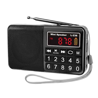 Lecteur de musique MP3 miniature portable vintage rétro LCJ L-238 pas cher avec écouteurs et sortie AUX