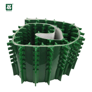 Aanpassen Slijtvaste Groene Pvc Riem Met Baffle Klim Food Grade Helling Transportband - Product Image 4