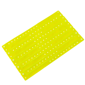 Colorful Vinyl Waterproof Durable Plastic Wristbands 40mm <b>up</b> Casual Event Bands - Product Image 4