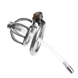 Stainless Steel Male Chastity Cage with Urethra CB Chastity for Boys Lock Toys Chastity Sex Urethral