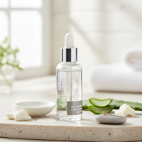 Ampoule liquide pour le visage au beurre de karité et à la mucine d'escargot, anti-âge, éclaircissante, pour la réparation de la barrière d'hydratation et l'éclat de la peau