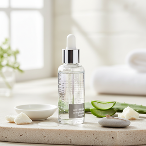 Ampolla Facial Líquida de Alta Calidad con Manteca de Karité, Mucina de Caracol y Aloe Vera con Propiedades Blanqueadoras para Curar e Hidratar - Product Image 3