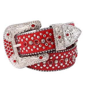 Personalizado Western Bling Bling Crânio Cabeças Rhinestone <span class=keywords><strong>Belt</strong></span> Homens Mulheres Cowboy Cristal Studded Couro Jean <span class=keywords><strong>Belt</strong></span> Diamond <span class=keywords><strong>Belt</strong></span> - Product Image 6