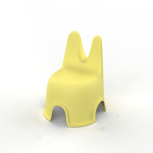 Taburete de plástico con respaldo de dibujos animados para niños, taburete grueso para guardería, cambio de zapatos para el hogar, taburete pequeño - Product Image 4