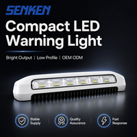 Feux de signalisation d'urgence ultra-minces SENKEN CE, certification ECE R10 LTE2205 DC10-30V IP67 pour véhicules d'urgence