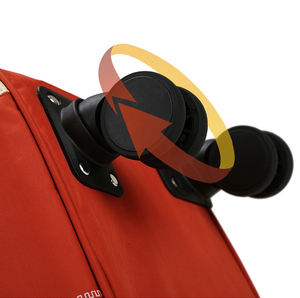 कस्टम लोगो यात्रा पहिया ट्रॉली डफ़ल बैग के साथ 1 सेट यात्रा सामान में 2 पीसी - Product Image 5